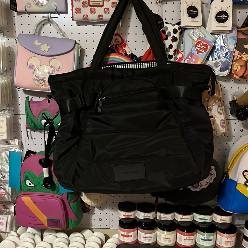 Alexis Bendel Weekender Tote with Belt Bag Vegan Materials